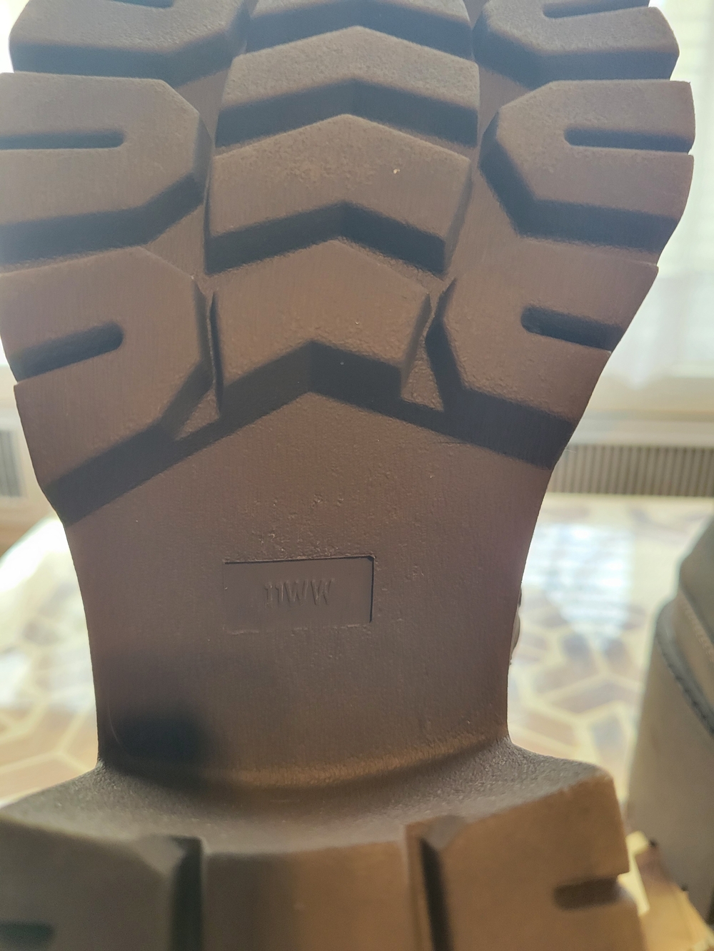 torrid Brown Chunky Heel Ankle Boots with Buckle Strap - Picture 4 of 4